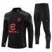 AC Milan Ensemble Sweat d'entraînement 2023/24 - 1-4 Zip Noir AC Milan Ensemble Sweat d'entraînement 2023/24 - 1-4 Zip Noir