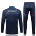 Arsenal Ensemble Sweat d'entraînement 2023/24 - 1-4 Zip Bleu