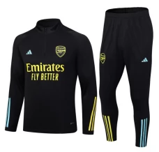 Arsenal Ensemble Sweat d'entraînement 2023/24 - 1-4 Zip Noir