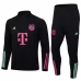 Bayern Munich Ensemble Sweat d'entraînement 2023/24 - 1-4 Zip Noir