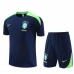 Brésil Ensemble Maillot d'entraînement 2024/25 - Bleu Marine