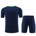 Brésil Ensemble Maillot d'entraînement 2024/25 - Bleu Marine