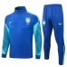 Brésil Ensemble Veste d'entraînement 2024/25 - Bleu