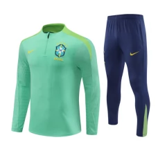 Brésil Survêtement 2024/25 - 1-4 Zip Vert