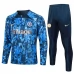 Chelsea Ensemble Sweat d'entraînement 2023/24 - 1-4 Zip Bleu Camouflage