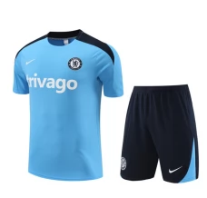 Chelsea FC Ensemble Maillot d'entraînement 2024/25 - Bleu