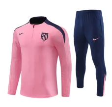 Club Atlético de Madrid Survêtement 2024/25 - 1-4 Zip Rose