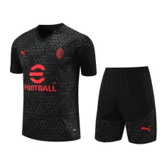 Enfant AC Milan Ensemble Maillot d'entraînement 2023/24 - Shorts Noir