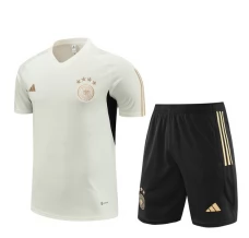 Enfant Allemagne Ensemble Maillot d'entraînement 2023/24 - Shorts Blanc