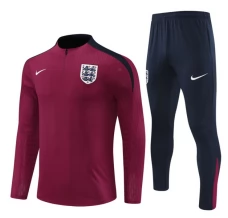 Enfant Angleterre Survêtement 2024/25 - 1-4 Zip Rouge