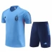 Enfant Argentine Ensemble Maillot d'entraînement 2023/24 - Shorts Bleu