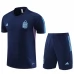 Enfant Argentine Ensemble Maillot d'entraînement 2023/24 - Shorts Dark Bleu