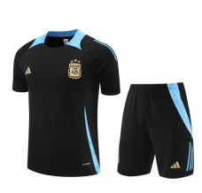 Enfant Argentine Ensemble Maillot d'entraînement 2024/25 - Shorts Noir
