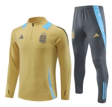 Enfant Argentine Survêtement 2024/25 - 1-4 Zip Gold