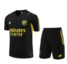 Enfant Arsenal Ensemble Maillot d'entraînement 2023/24 - Shorts Noir Jaune