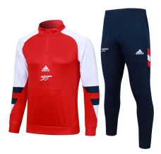 Enfant Arsenal Ensemble Sweat d'entraînement 2023/24 - 1-4 Zip Rouge