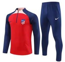 Enfant Atlético Madrid Ensemble Sweat d'entraînement 2023/24 - 1-4 Zip Bleu Rouge Enfant Atlético Madrid Ensemble Sweat d'entraînement 2023/24 - 1-4 Zip Bleu Rouge
