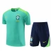Enfant Brésil Ensemble Maillot d'entraînement 2024/25 - Shorts Vert