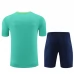 Enfant Brésil Ensemble Maillot d'entraînement 2024/25 - Shorts Vert