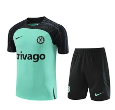 Enfant Chelsea Ensemble Maillot d'entraînement 2023/24 - Shorts Vert