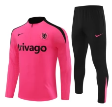 Enfant Chelsea FC Survêtement 2024/25 - 1-4 Zip Rose