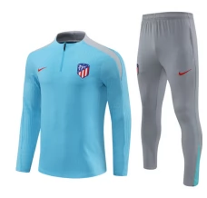 Enfant Club Atlético de Madrid Survêtement 2024/25 - 1-4 Zip Bleu Enfant Club Atlético de Madrid Survêtement 2024/25 - 1-4 Zip Bleu