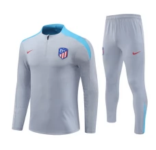 Enfant Club Atlético de Madrid Survêtement 2024/25 - 1-4 Zip Gris Enfant Club Atlético de Madrid Survêtement 2024/25 - 1-4 Zip Gris