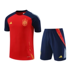 Enfant Espagne Ensemble Maillot d'entraînement 2024/25 - Shorts Rouge