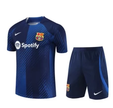 Enfant FC Barcelone Ensemble Maillot d'entraînement 2023/24 - Shorts Dark Bleu