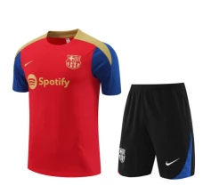 Enfant FC Barcelone Ensemble Maillot d'entraînement 2024/25 - Shorts Rouge