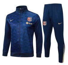 Enfant FC Barcelone Ensemble Veste d'entraînement 2024/25 - Bleu