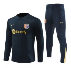 Enfant FC Barcelone Survêtement 2024/25 - 1-4 Zip Noir