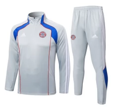 Enfant FC Bayern Munich Survêtement 2025/26 - 1-4 Zip Gris