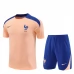 Enfant France Ensemble Maillot d'entraînement 2025/26 - Shorts Orange