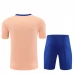 Enfant France Ensemble Maillot d'entraînement 2025/26 - Shorts Orange
