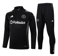 Enfant Inter Miami CF Survêtement 2025/26 - 1-4 Zip Noir