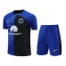 Enfant Inter Milan Ensemble Maillot d'entraînement 2024/25 - Shorts Bleu