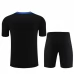 Enfant Inter Milan Ensemble Maillot d'entraînement 2024/25 - Shorts Noir