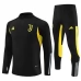 Enfant Juventus Ensemble Sweat d'entraînement 2023/24 - 1-4 Zip Noir Jaune Enfant Juventus Ensemble Sweat d'entraînement 2023/24 - 1-4 Zip Noir Jaune