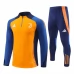 Enfant Juventus FC Survêtement 2024/25 - 1-4 Zip Bleu Orange