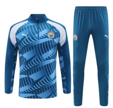 Enfant Manchester City Ensemble Sweat d'entraînement 2023/24 - 1-4 Zip Camouflage