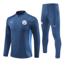 Enfant Manchester City Survêtement 2024/25 - 1-4 Zip Bleu