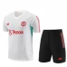 Enfant Manchester United Ensemble Maillot d'entraînement 2023/24 - Shorts Blanc