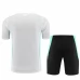Enfant Manchester United Ensemble Maillot d'entraînement 2023/24 - Shorts Blanc