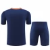 Enfant Manchester United Ensemble Maillot d'entraînement 2024/25 - Shorts Bleu