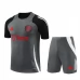 Enfant Manchester United Ensemble Maillot d'entraînement 2024/25 - Shorts Gris