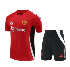 Enfant Manchester United Ensemble Maillot d'entraînement 2024/25 - Shorts Rouge