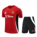 Enfant Manchester United Ensemble Maillot d'entraînement 2024/25 - Shorts Rouge