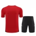 Enfant Manchester United Ensemble Maillot d'entraînement 2024/25 - Shorts Rouge
