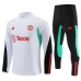 Enfant Manchester United Ensemble Sweat d'entraînement 2023/24 - 1-4 Zip Blanc Enfant Manchester United Ensemble Sweat d'entraînement 2023/24 - 1-4 Zip Blanc